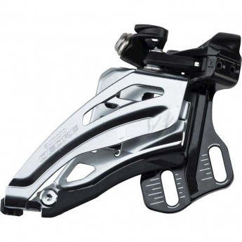 Переключатель передний SHIMANO DEORE, M6020-E, для 2X10 скоростей, E тип (без BB пластины), SIDE-SWING