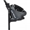 Калипер SHIMANO RX810, GRX, передний, FLAT MOUNT, с адаптацией под 140/160 мм, полимерные колодки L03A с кулером IBRRX810F6RF