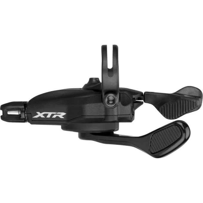 Шифтер SHIMANO XTR, M9100, 2X11/12 скоростей, на хомут, трос+оплетка ISLM9100PA Шифтер SHIMANO XTR, M9100, 2X11/12 скоростей, на хомут, трос+оплетка ISLM9100PA