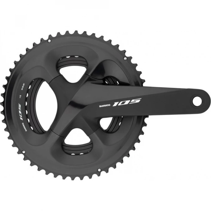 Система SHIMANO 105, R7000, 11 скоростей, 175мм, 52/36T, черный IFCR7000EX26L Система SHIMANO 105, R7000, 11 скоростей, 175мм, 52/36T, черный IFCR7000EX26L
