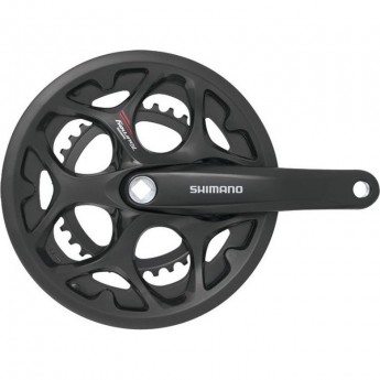 Система SHIMANO TOURNEY, A073, 170 мм, квадрат, 50/39/30T, защита одинарная