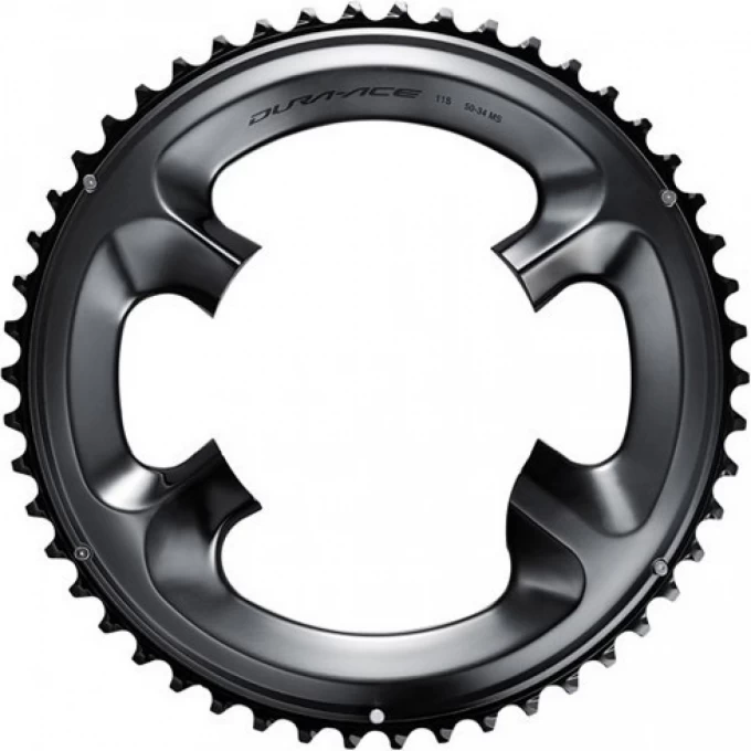Звезда передняя SHIMANO DURA-ACE, для FC-R9100, 55T-MX, для 54-42T Y1VP98050 Звезда передняя SHIMANO DURA-ACE, для FC-R9100, 55T-MX, для 54-42T Y1VP98050